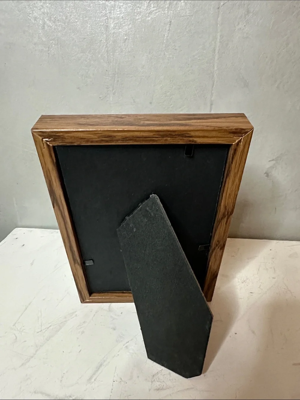 VINTAGE 80'S 90'S WOOD FLORAL PICTURE FRAME FITS 4x6